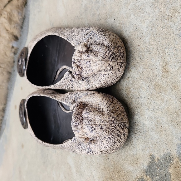 Tory Burch reva pitone Rocha snake flats size 8 - Picture 4 of 11